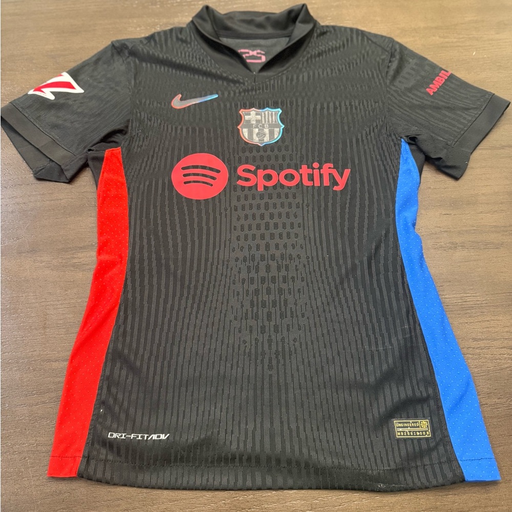 Nike Barcelona Player version soccer jersey